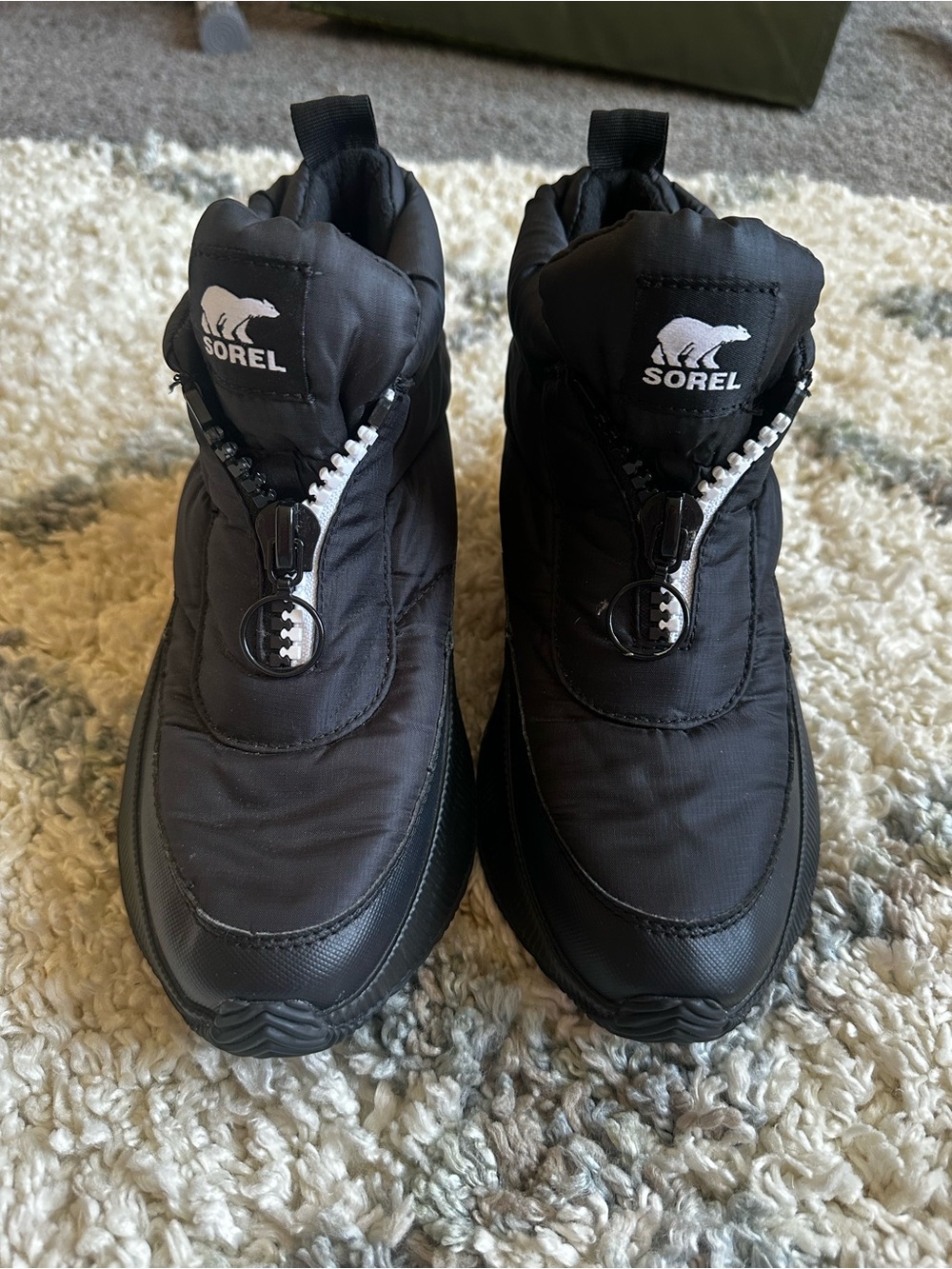 Sorel Out N About™ III Puffy Zip Women’s 8 BOOTS Insulated Waterproof